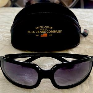 2 Brand new Ralph Lauren sunglasses with case.